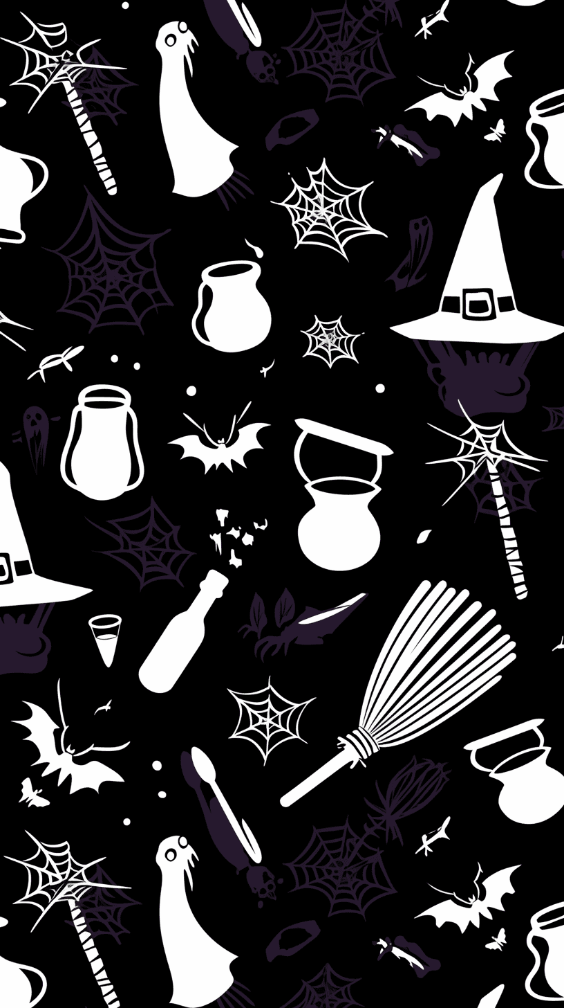 Halloween Design Rhythm original repeating artwork