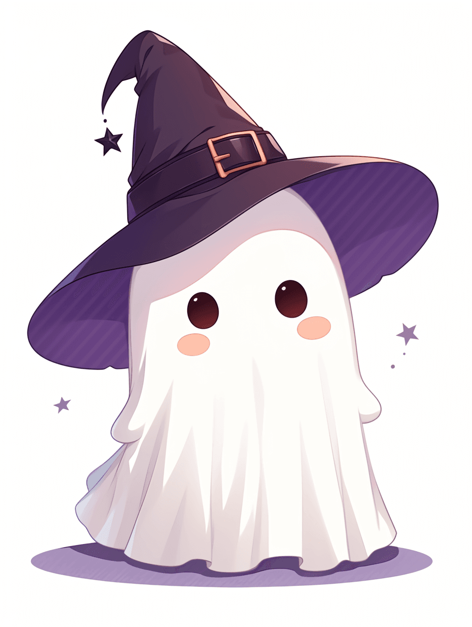 Halloween Ghost 063 original repeating artwork
