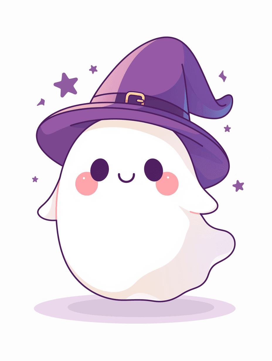 Halloween Ghost 434 original repeating artwork