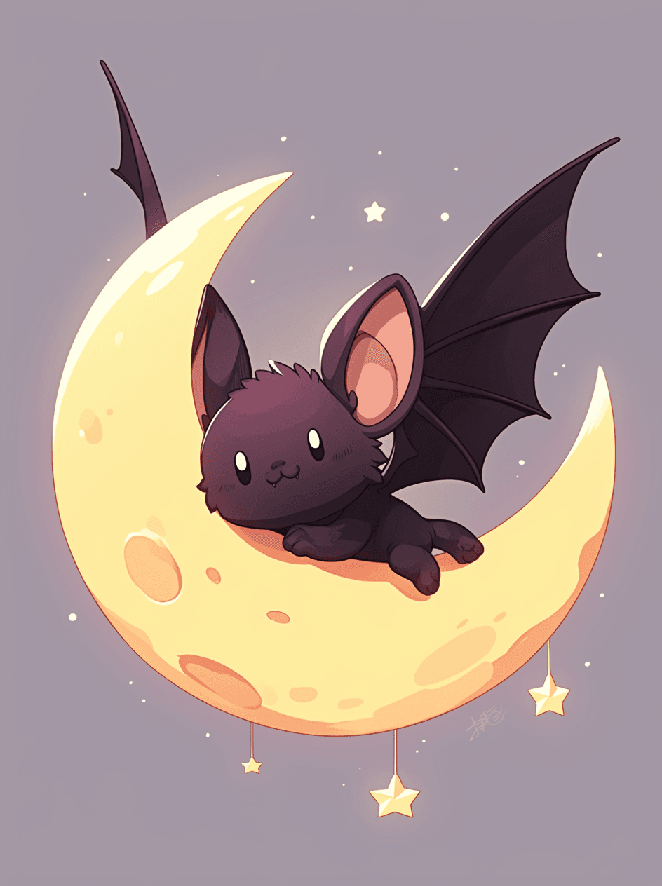 Halloween Bat Sprint original repeating artwork