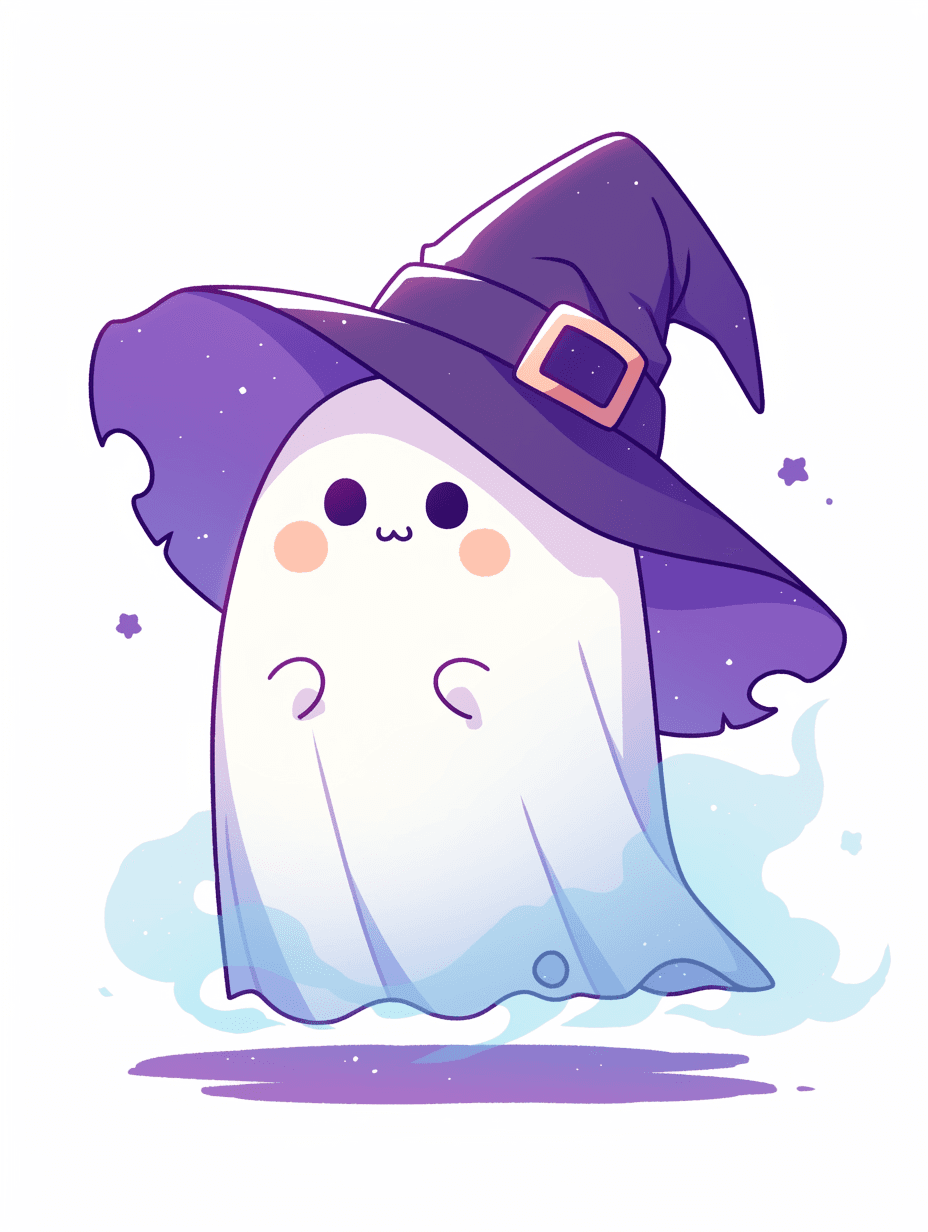 Halloween Ghost 110 original repeating artwork