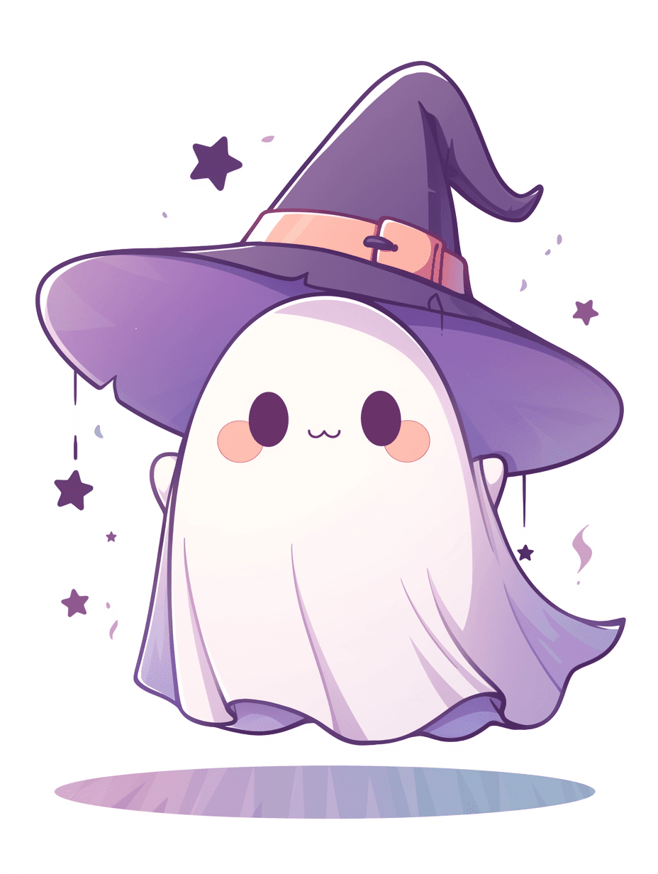 Halloween Ghost 1659 original repeating artwork