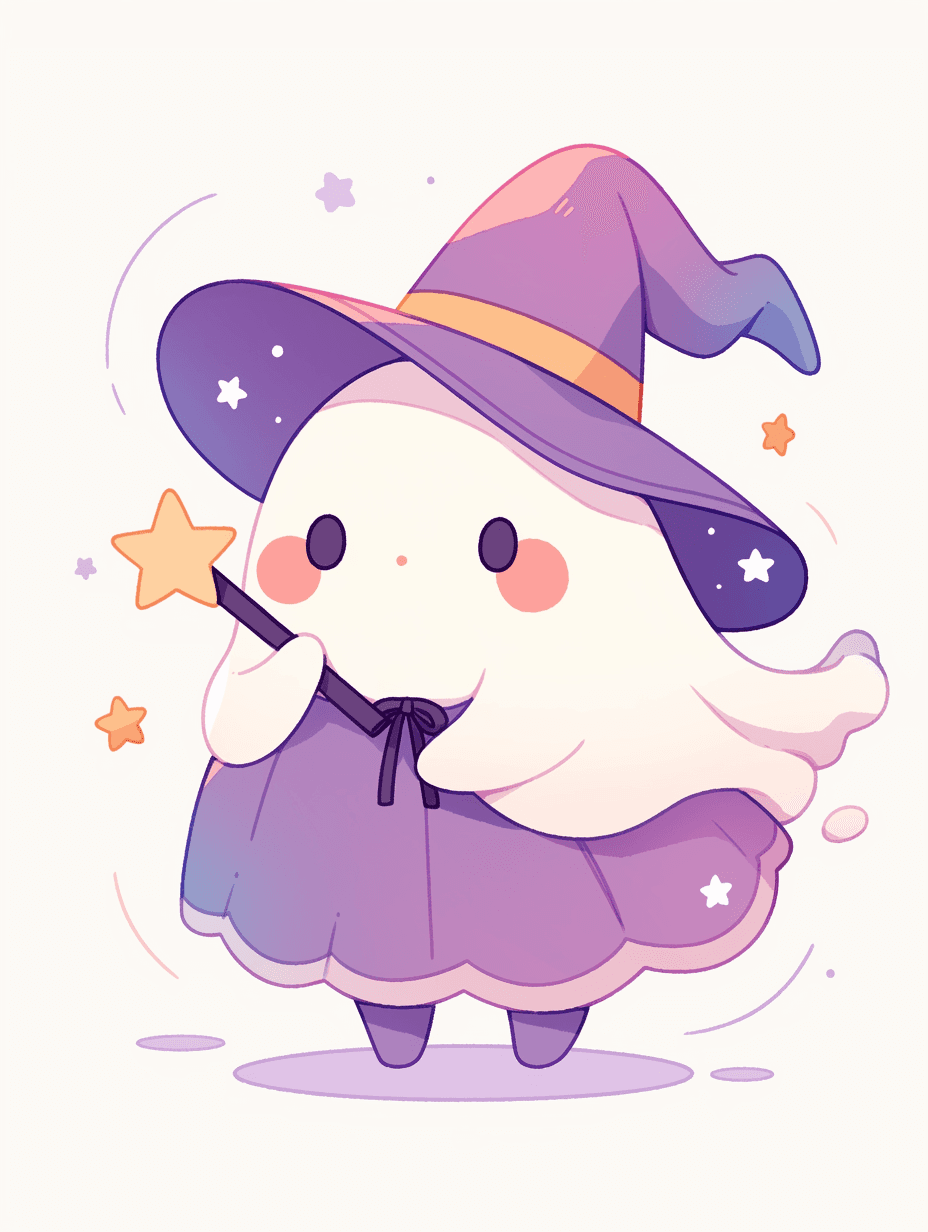 Halloween Ghost 803 original repeating artwork