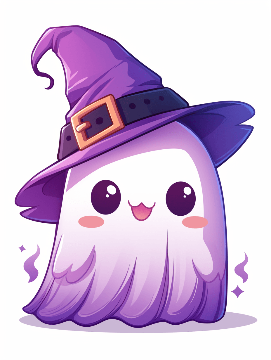 Halloween Ghost Print original repeating artwork