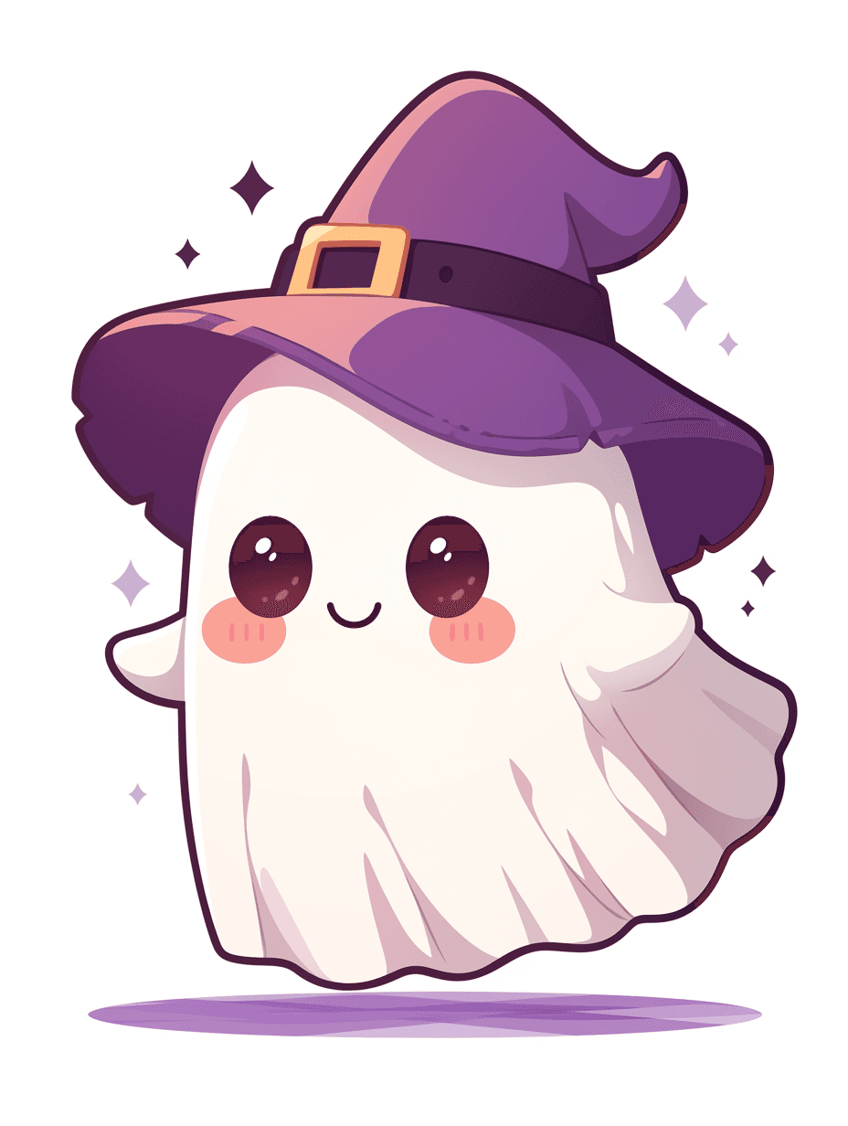 Halloween Ghost 358 original repeating artwork