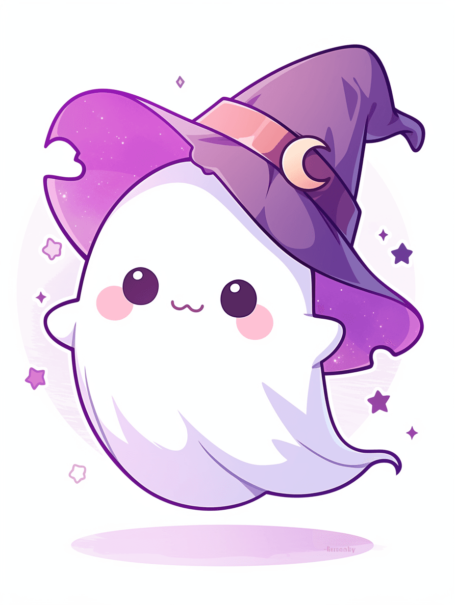 Halloween Ghost 895 original repeating artwork