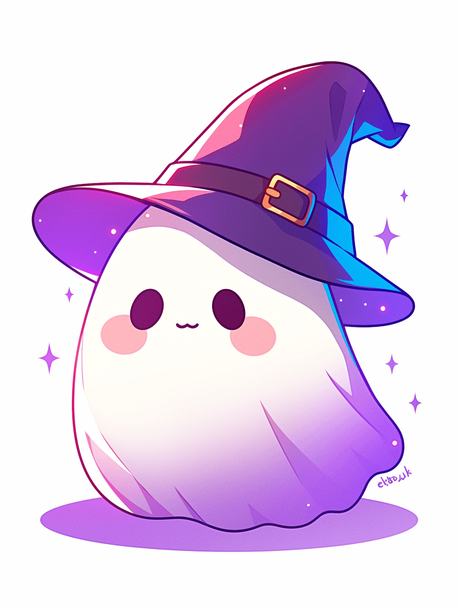 Halloween Ghost 900 original repeating artwork