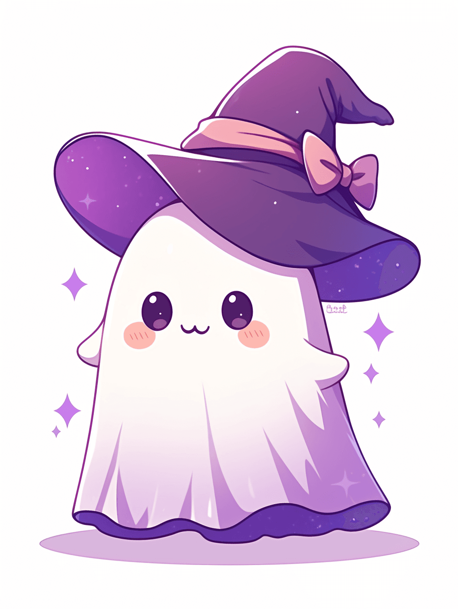 Halloween Ghost 463 original repeating artwork