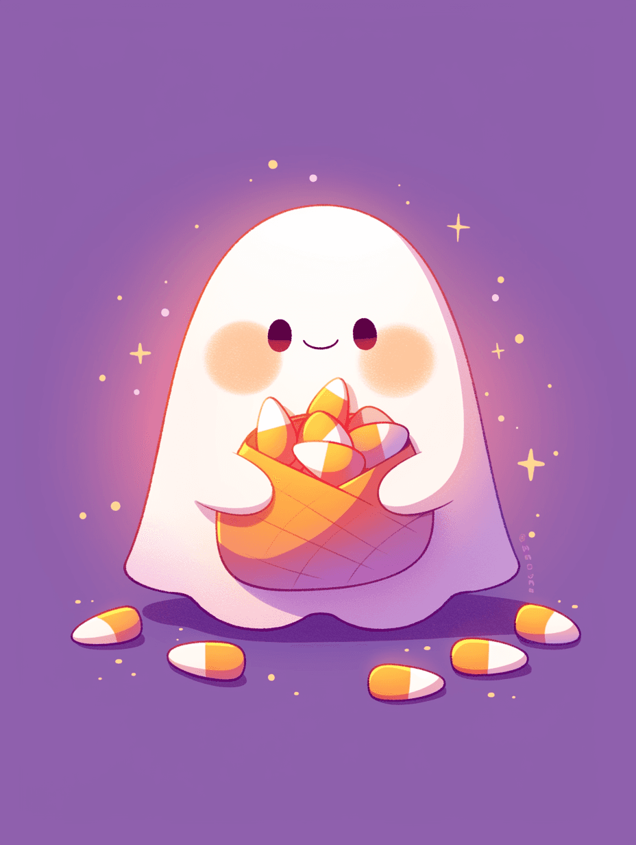 Halloween Ghost 699 original repeating artwork