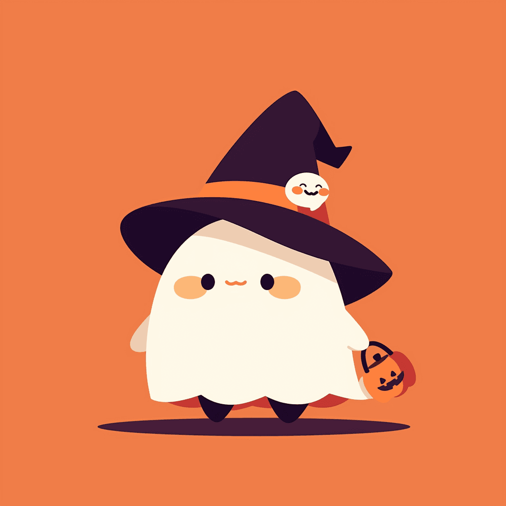 Halloween Ghost 360 original repeating artwork