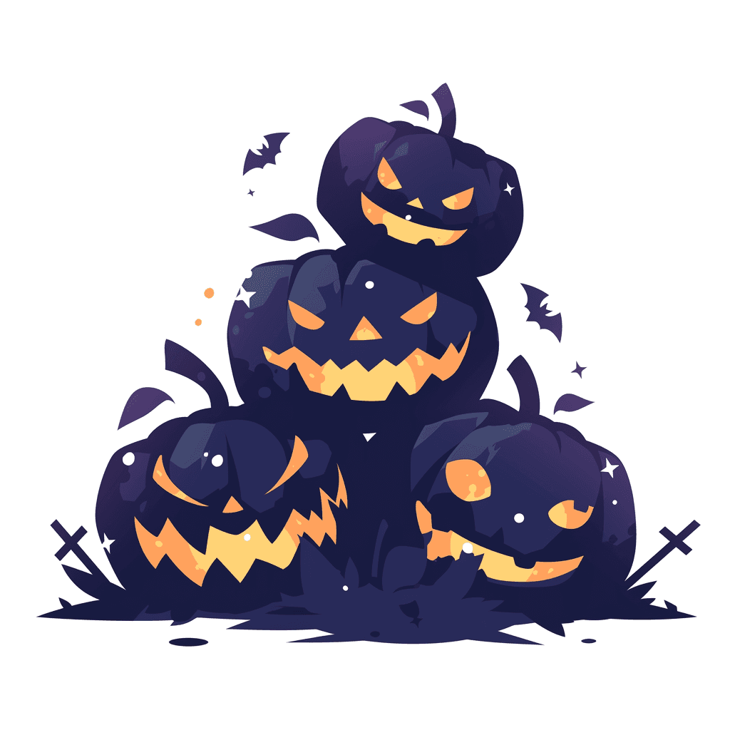 Halloween Pumpkin 144 original repeating artwork