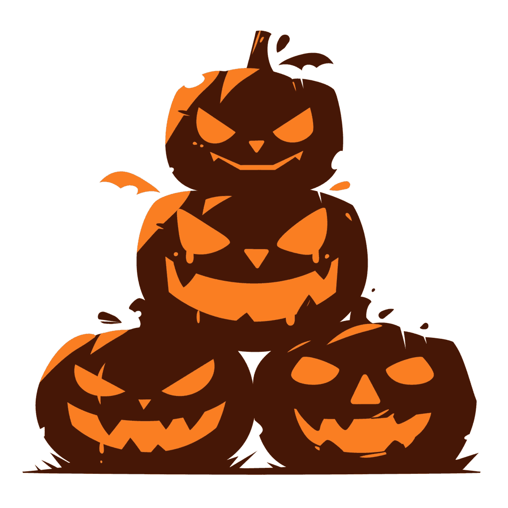 Halloween Pumpkin 209 original repeating artwork