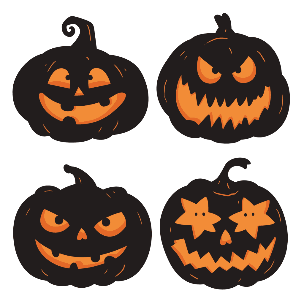 Halloween Pumpkin 025 original repeating artwork