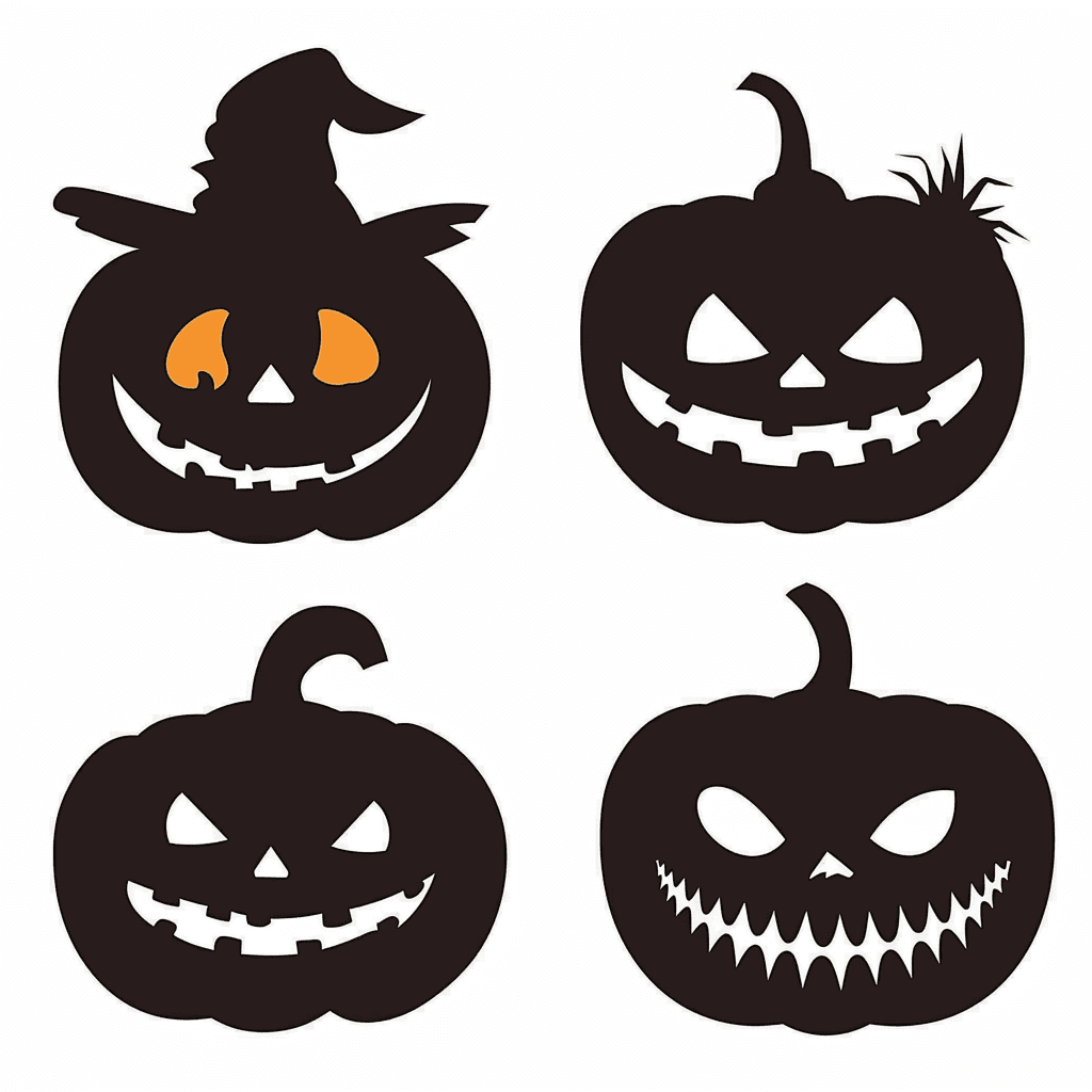 Halloween Pumpkin 051 original repeating artwork