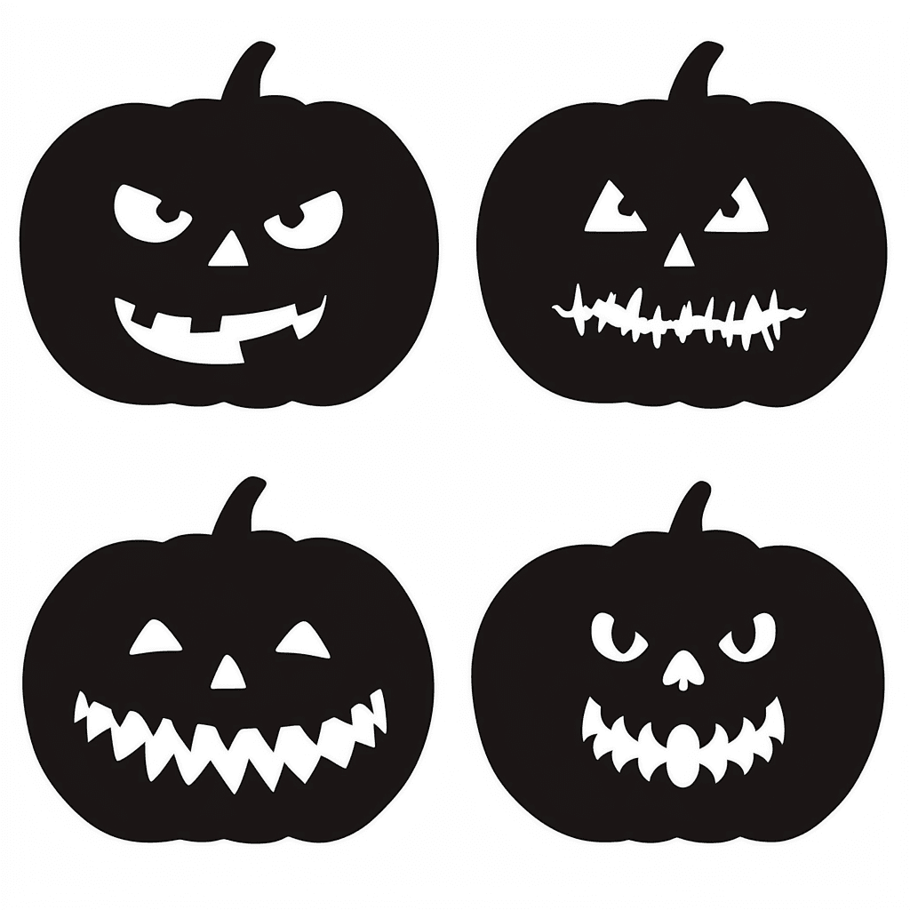 Halloween Pumpkin 055 original repeating artwork