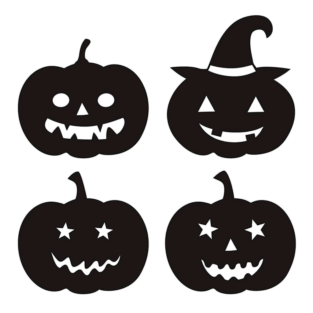 Halloween Pumpkin 068 original repeating artwork