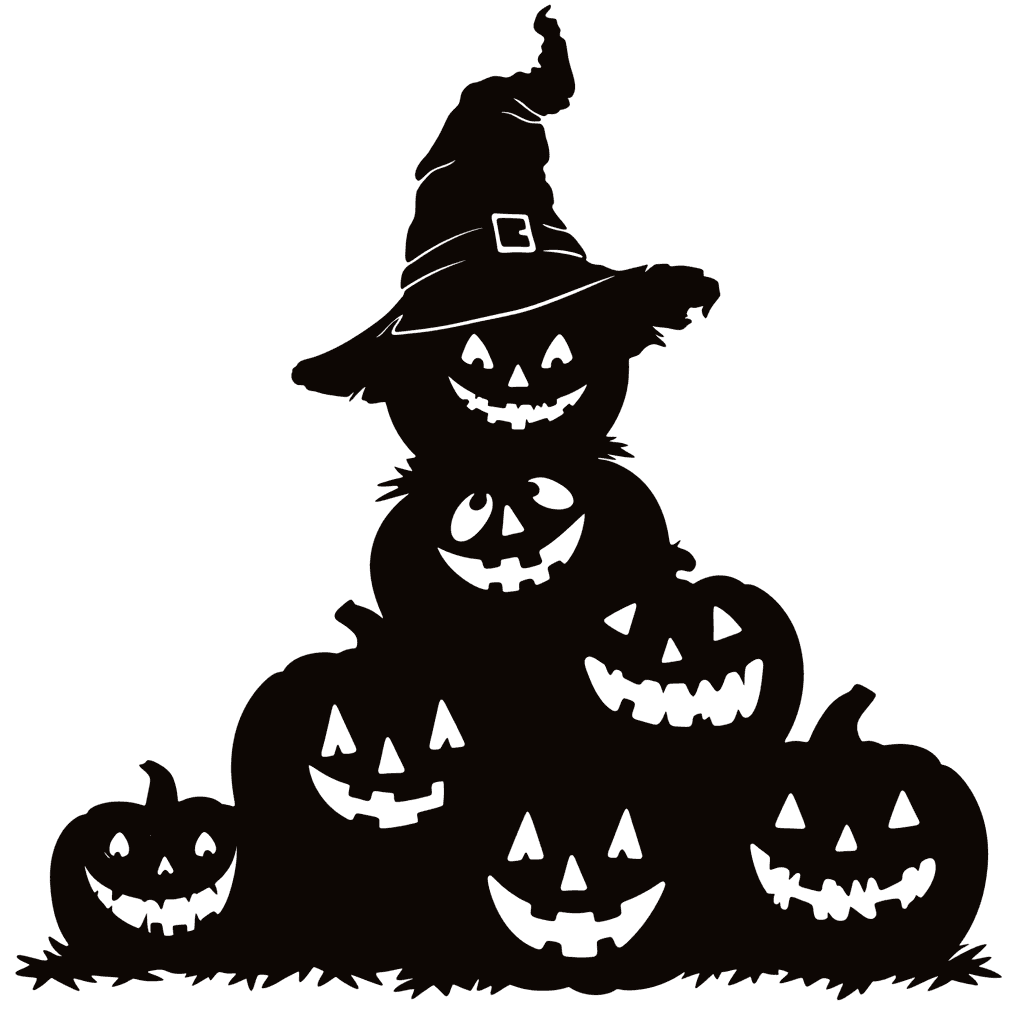 Halloween Pumpkin Grow original repeating artwork