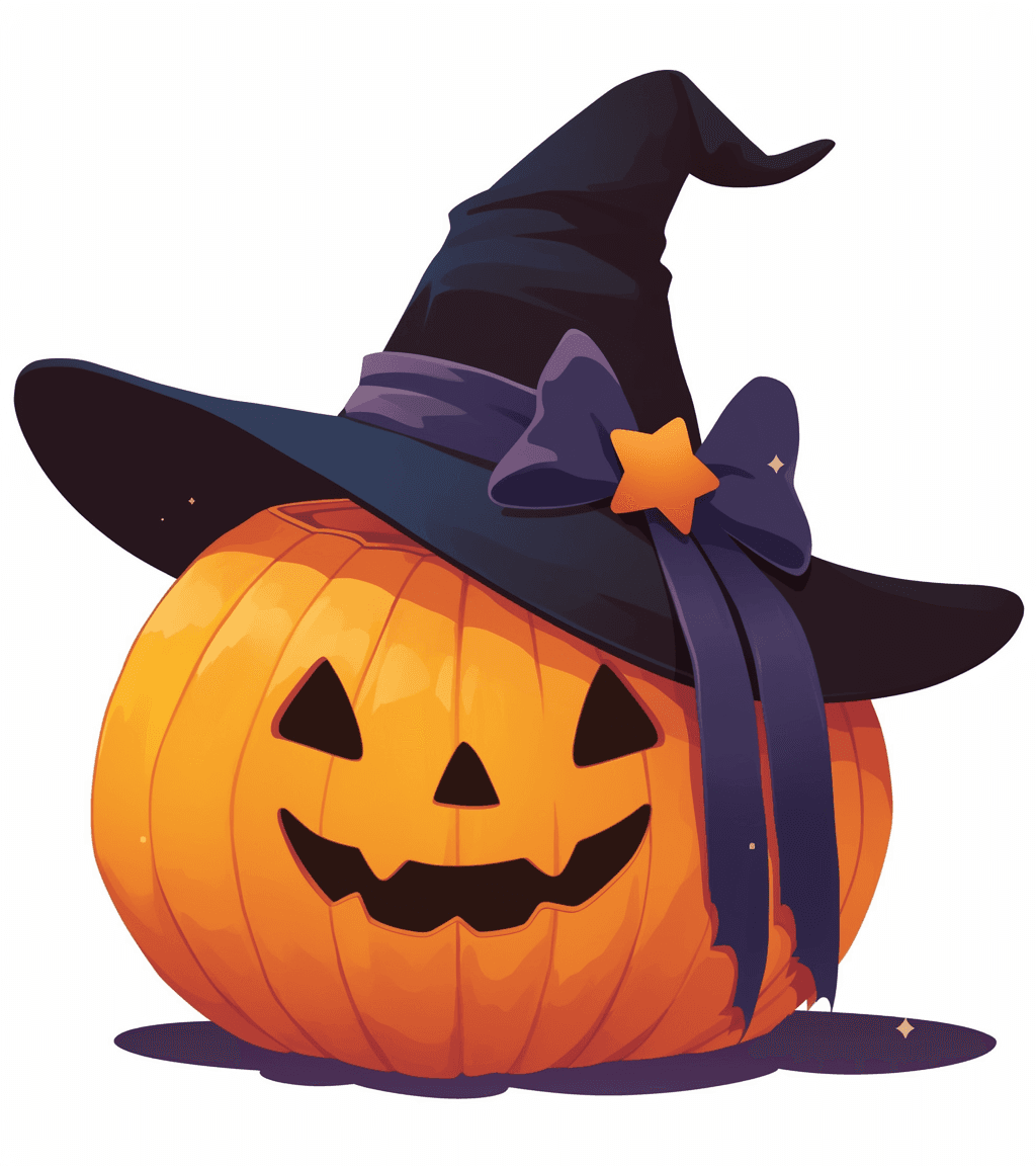 Halloween Pumpkin Team original repeating artwork