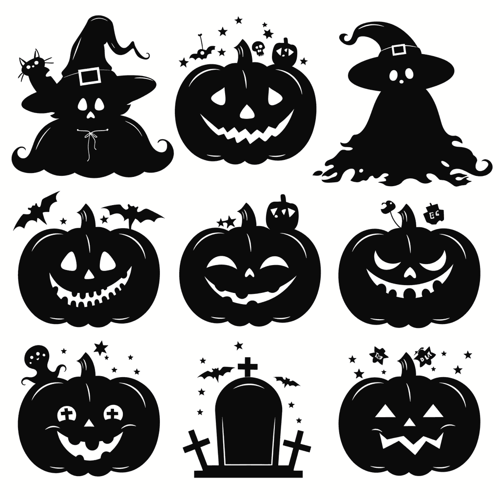 Halloween Ghost 535 original repeating artwork