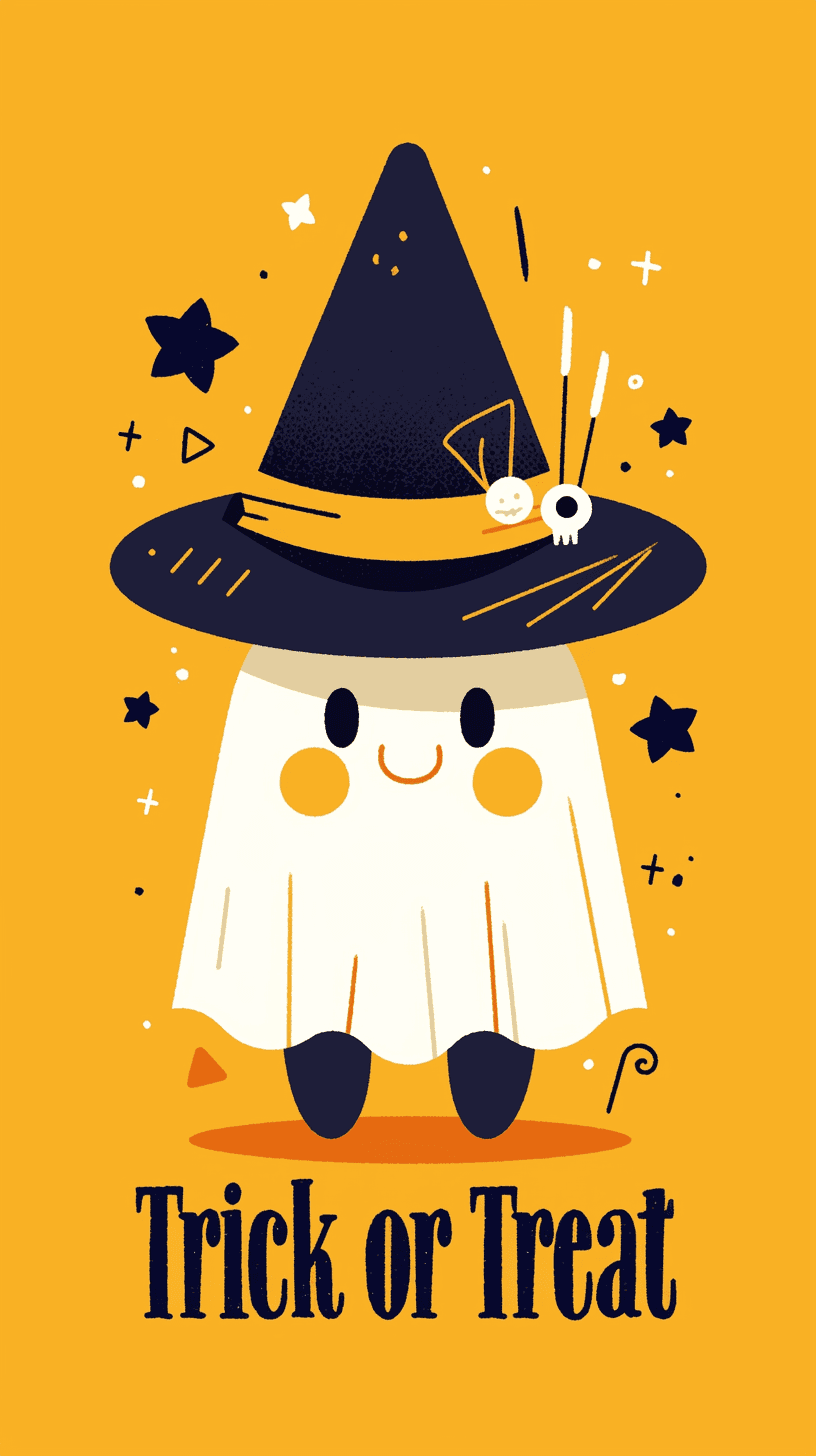 Halloween Ghost 287 original repeating artwork
