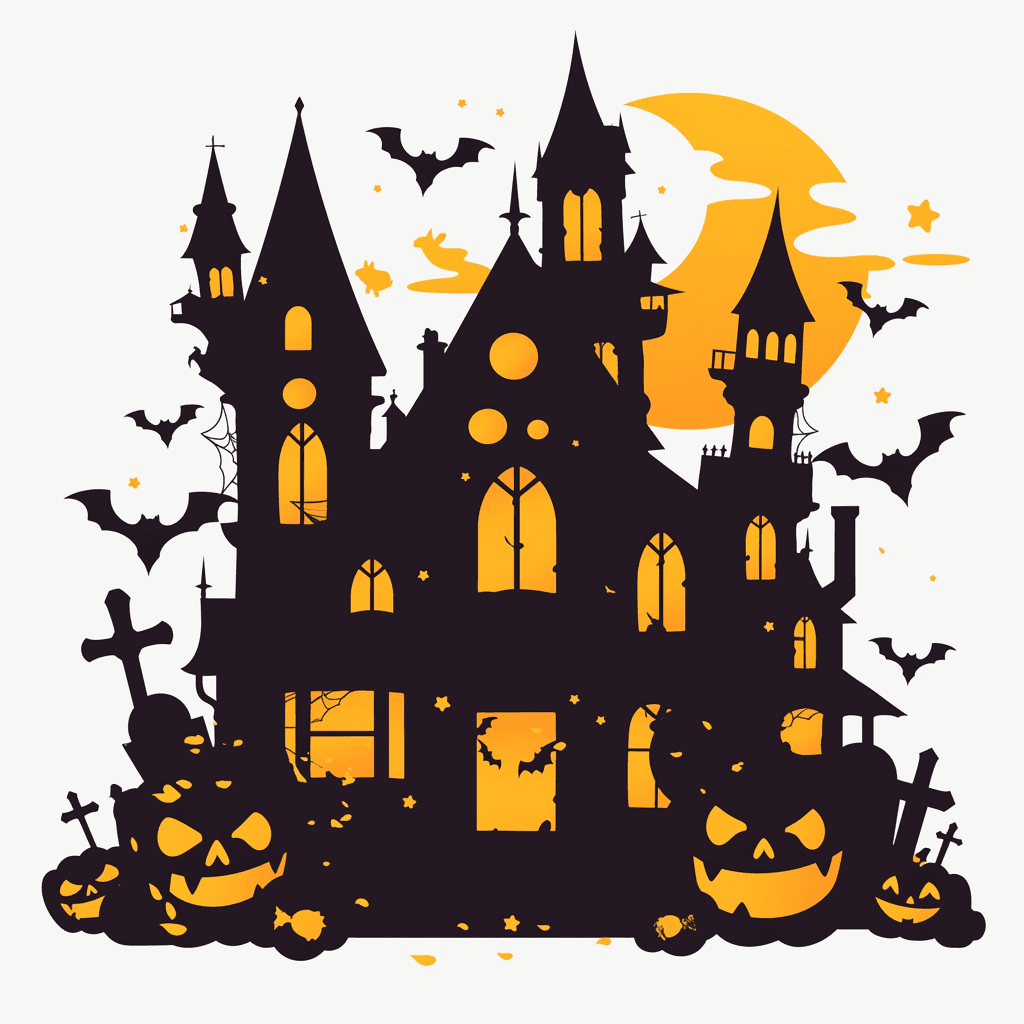 Halloween Beats original repeating artwork