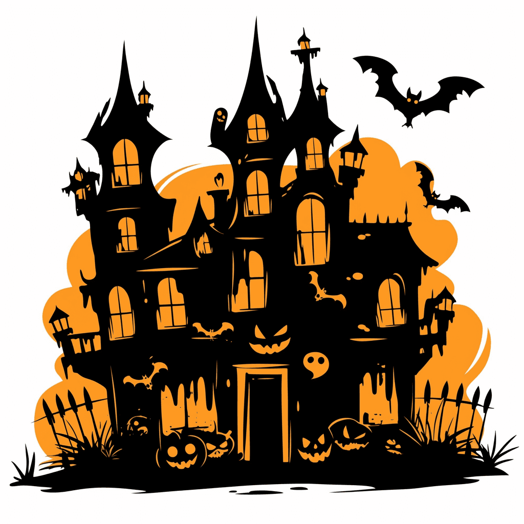 Halloween Pals original repeating artwork