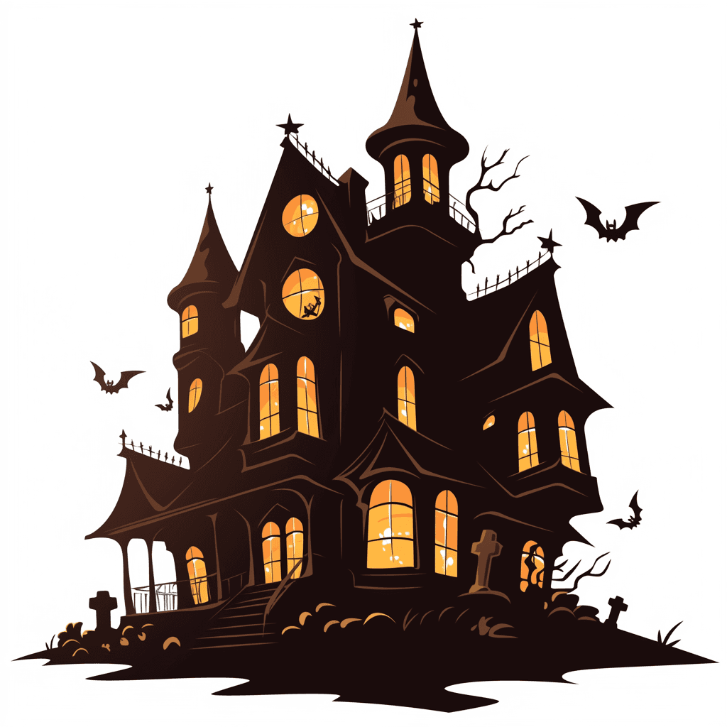 Halloween Mono original repeating artwork