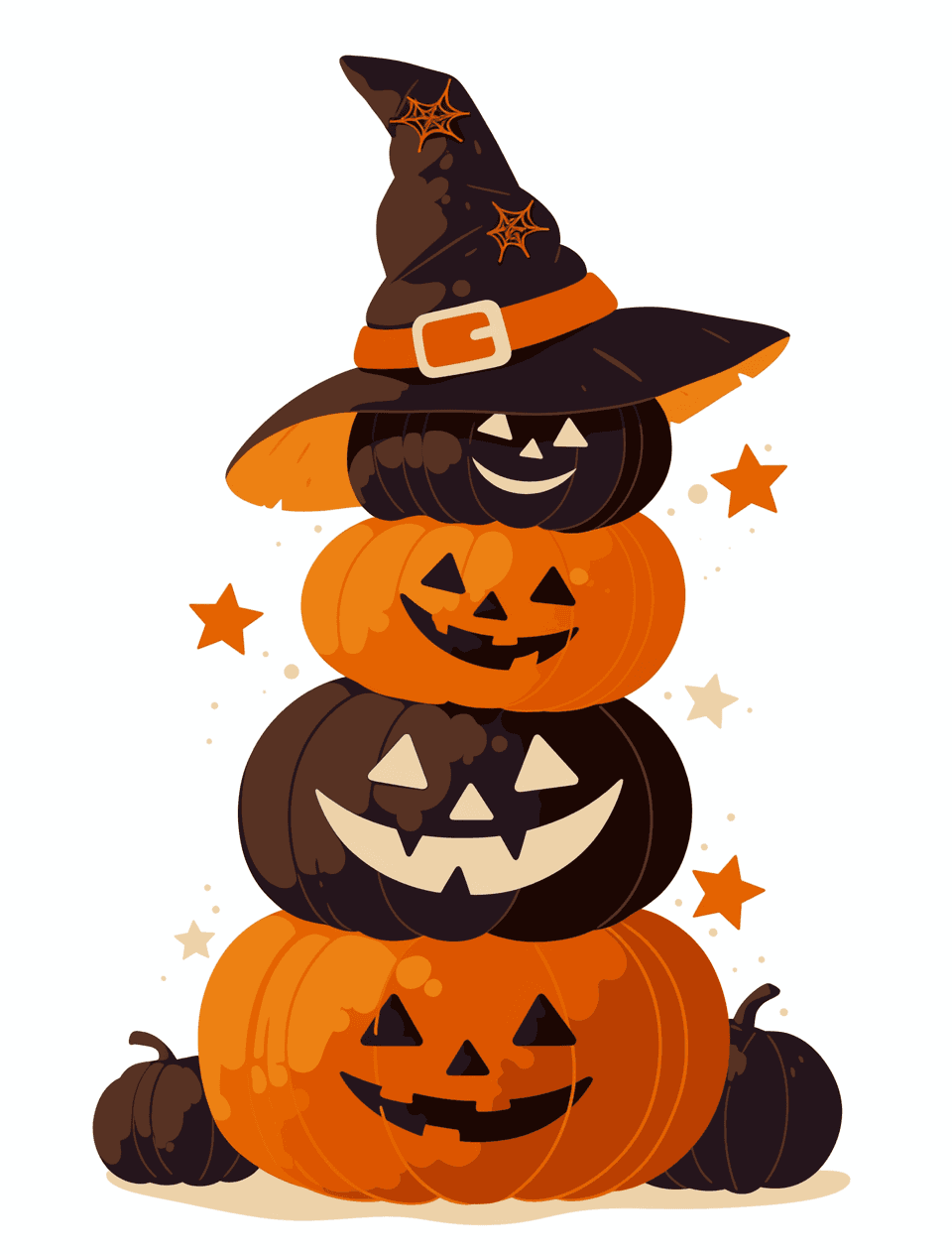 Halloween Pumpkin 432 original repeating artwork