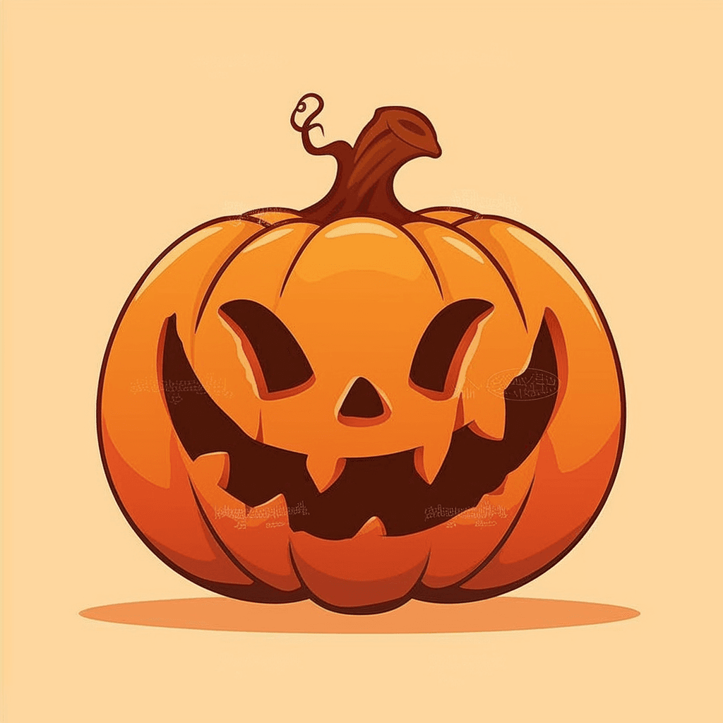 Halloween Pumpkin 163 original repeating artwork