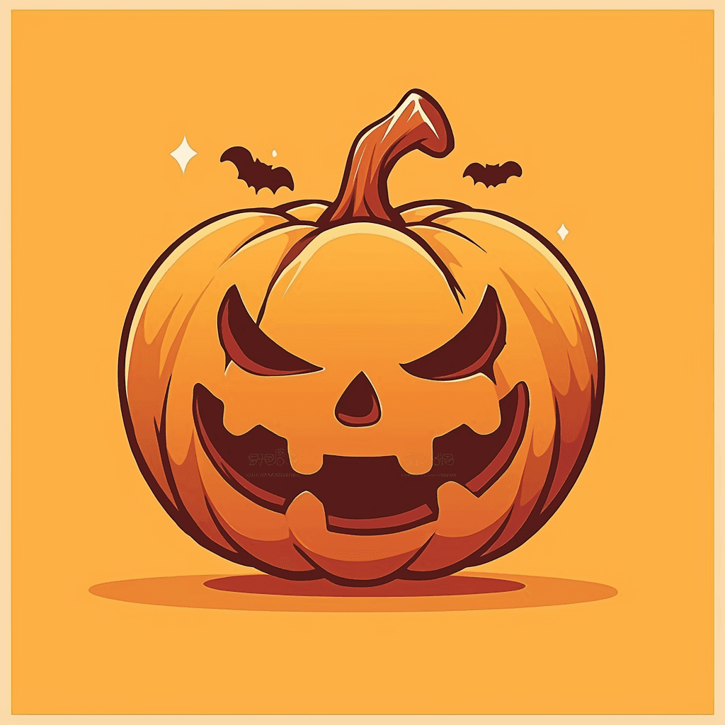 Halloween Pumpkin 129 original repeating artwork