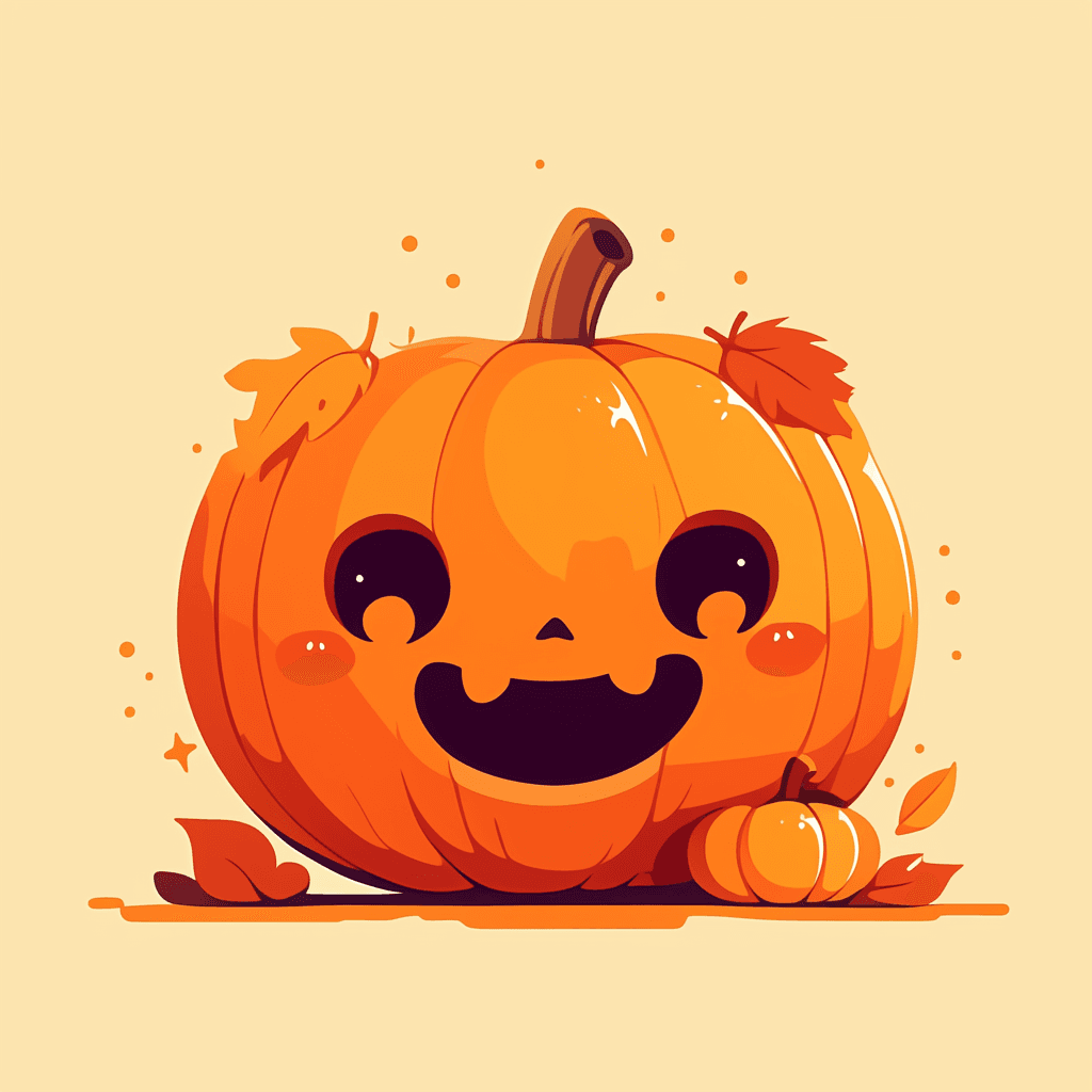 Halloween Pumpkin 478 original repeating artwork