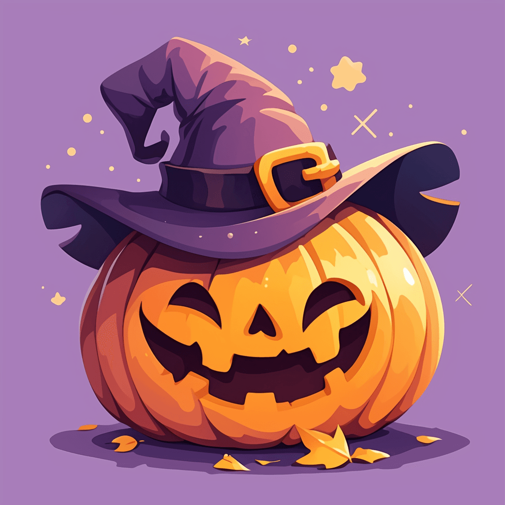 Halloween Pumpkin 499 original repeating artwork