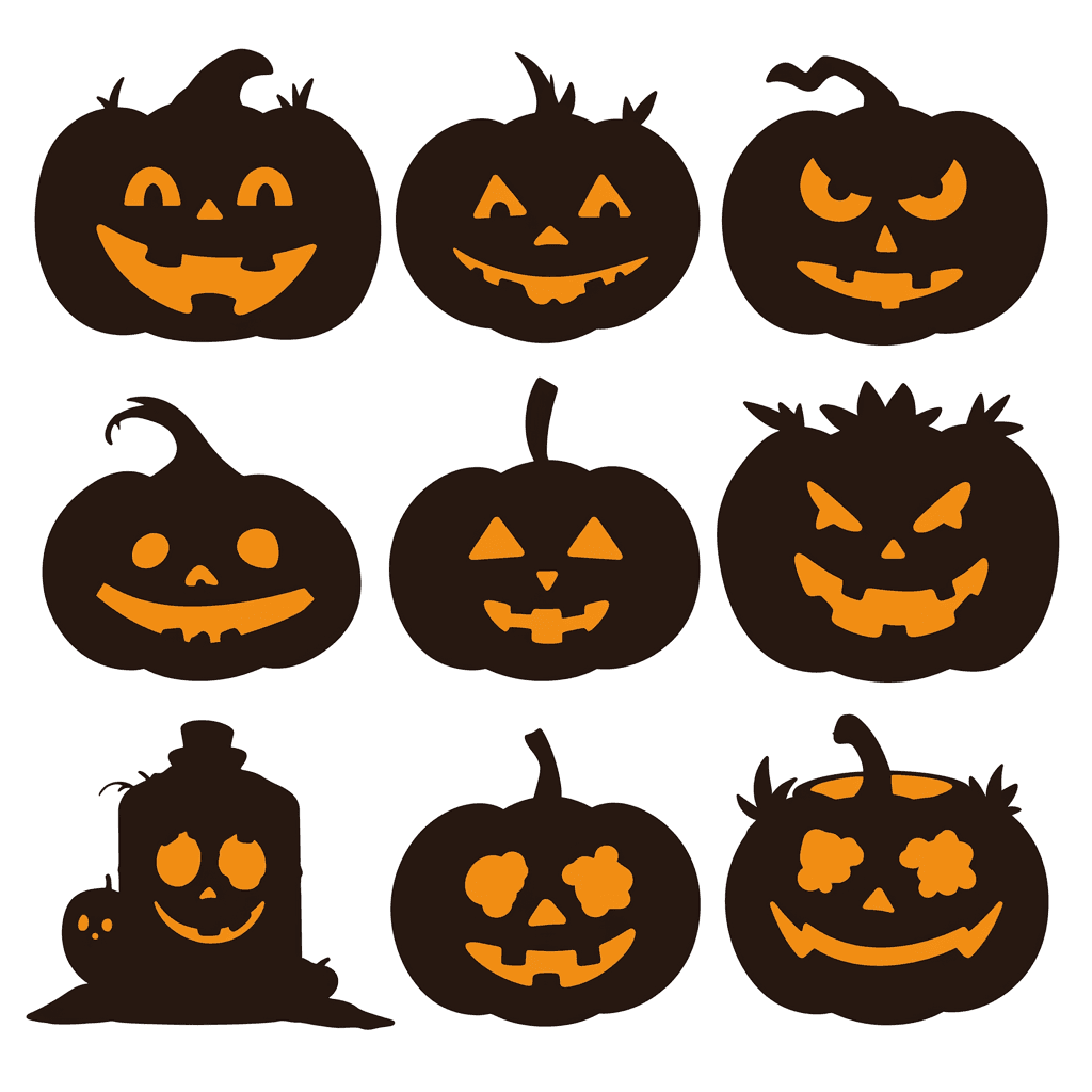 Halloween Pumpkin 434 original repeating artwork