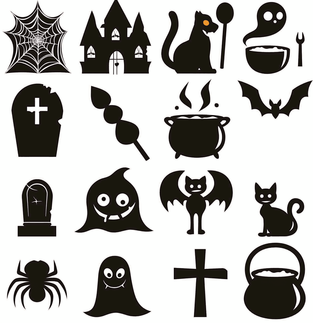 Halloween Tribe original repeating artwork