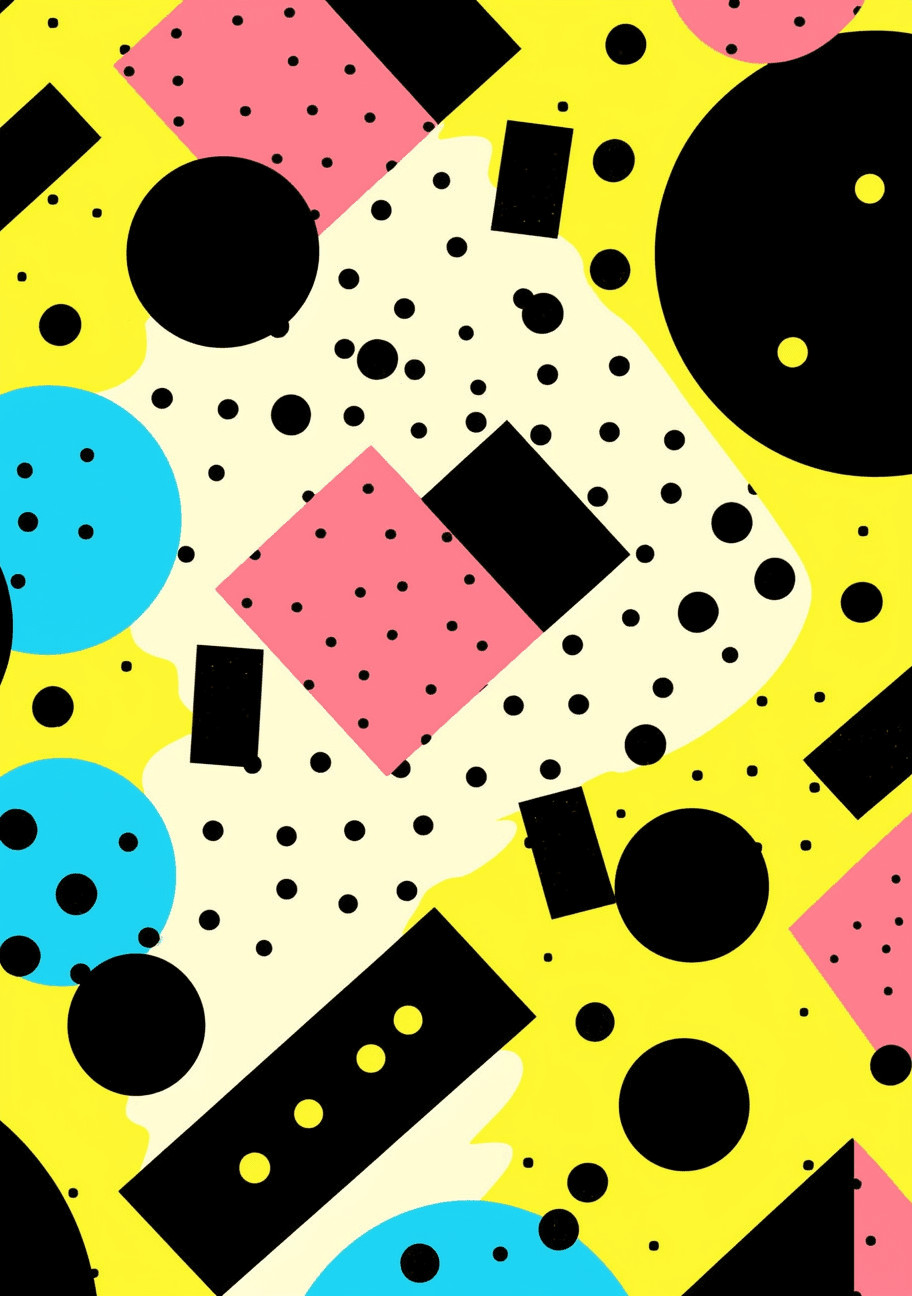 Geo 517 original repeating artwork
