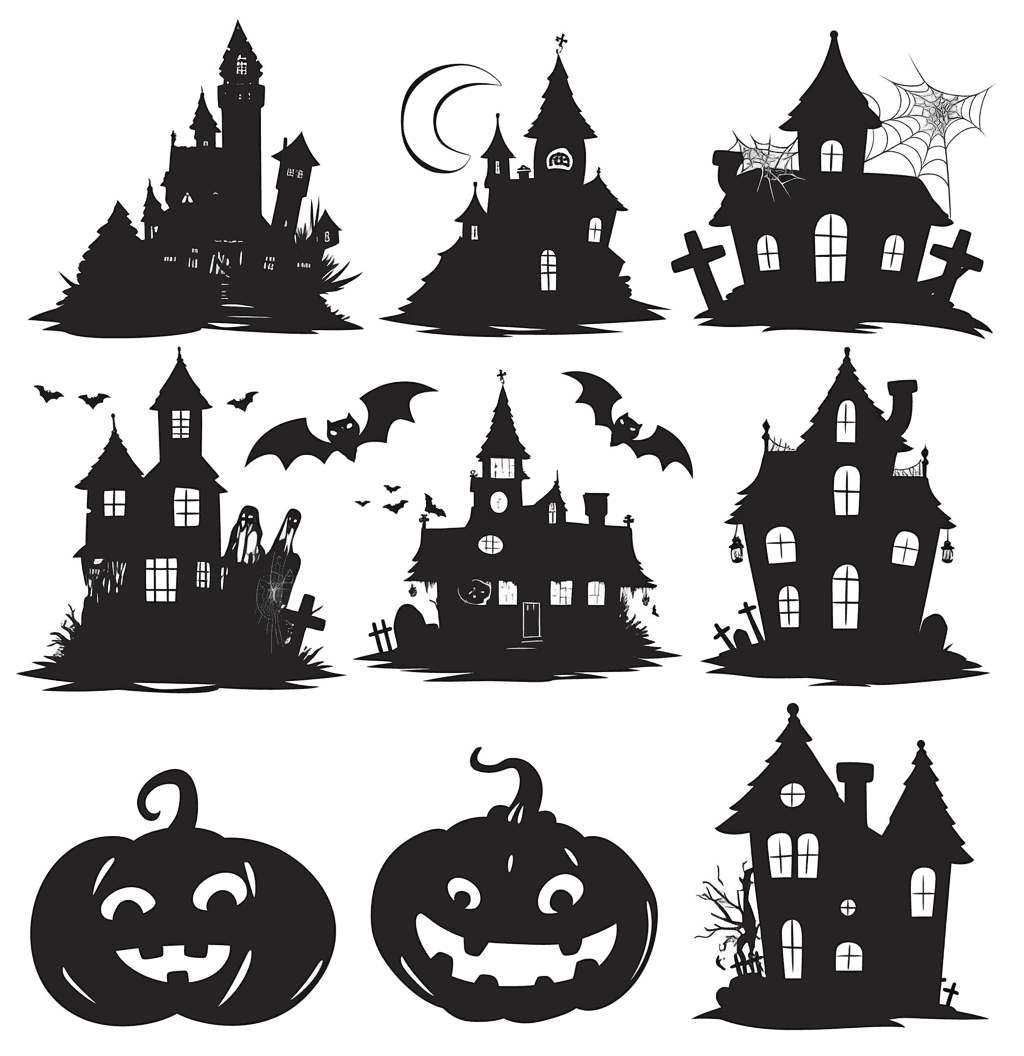 Halloween Pumpkin 030 original repeating artwork