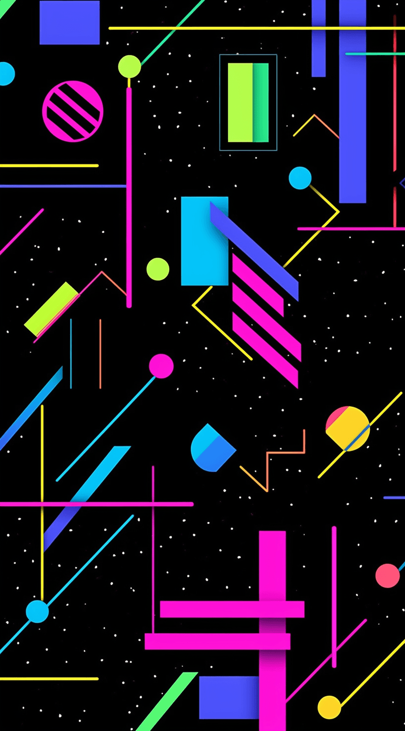 Geo 432 original repeating artwork