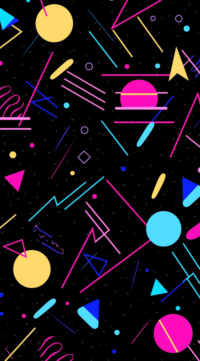 Geo 166 original repeating artwork