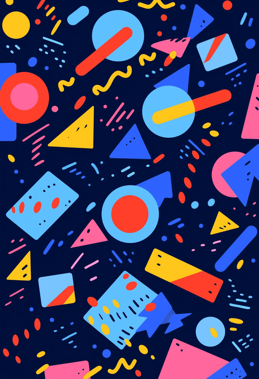 Geo 204 original repeating artwork