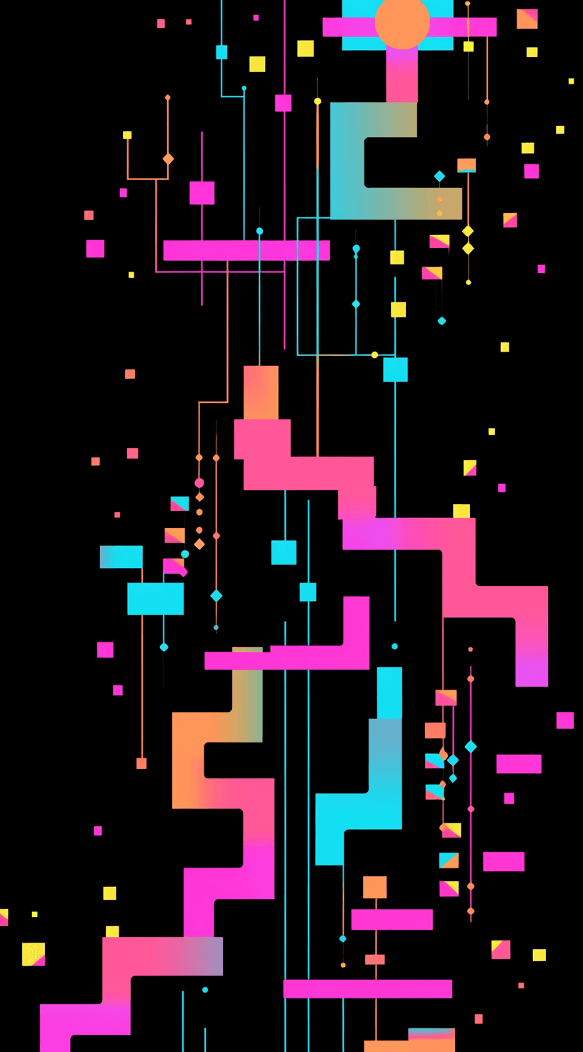 Geo 460 original repeating artwork