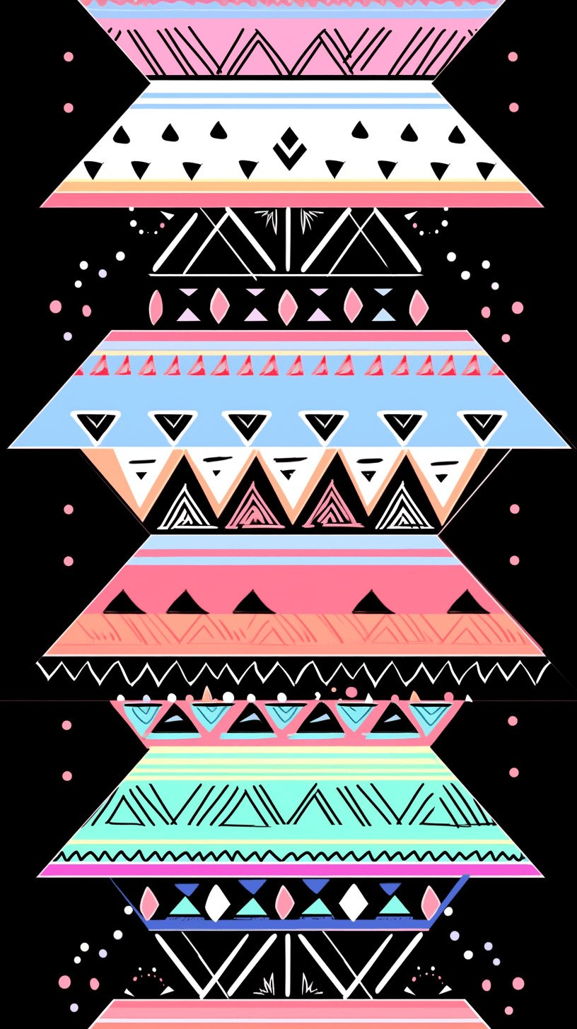 Geo 516 original repeating artwork