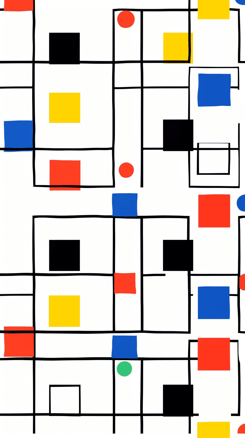 Geo Label original repeating artwork