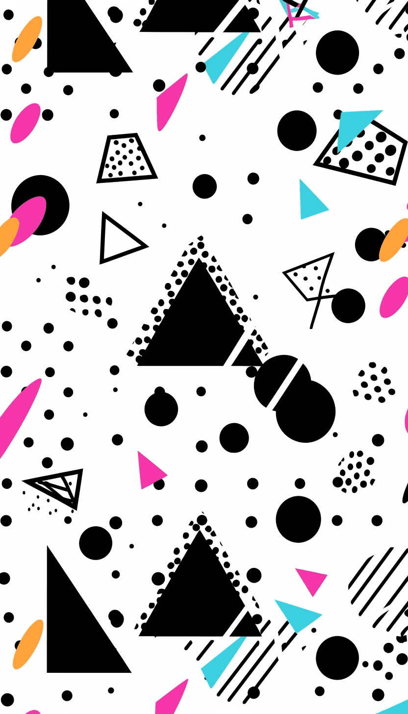 Geo Onyx original repeating artwork