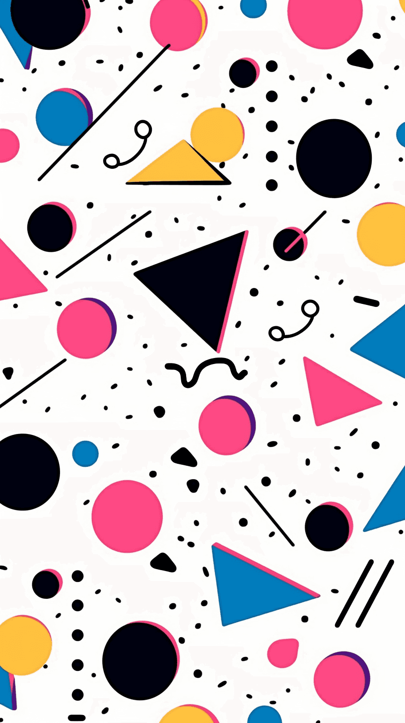 Geo Parade original repeating artwork