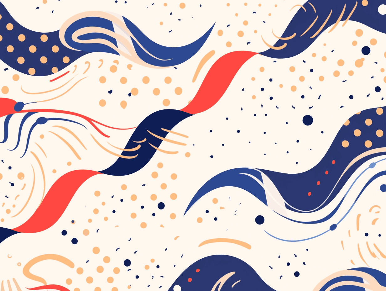 Geo Press original repeating artwork
