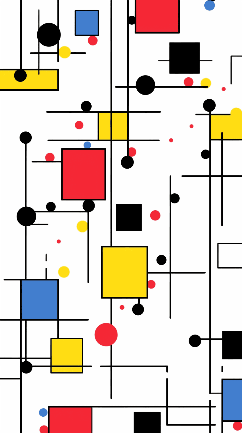 Geo Chase original repeating artwork