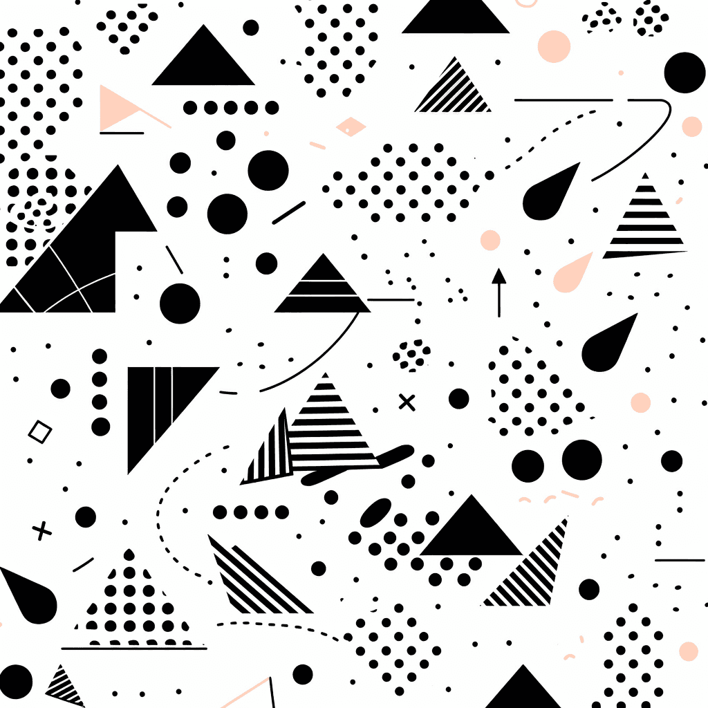 Geo Silver original repeating artwork