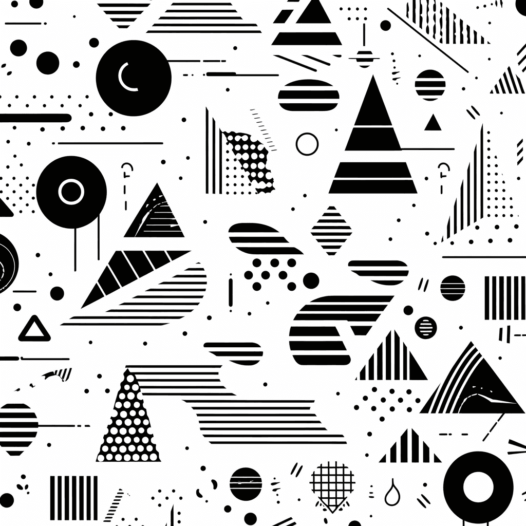 Geo 254 original repeating artwork