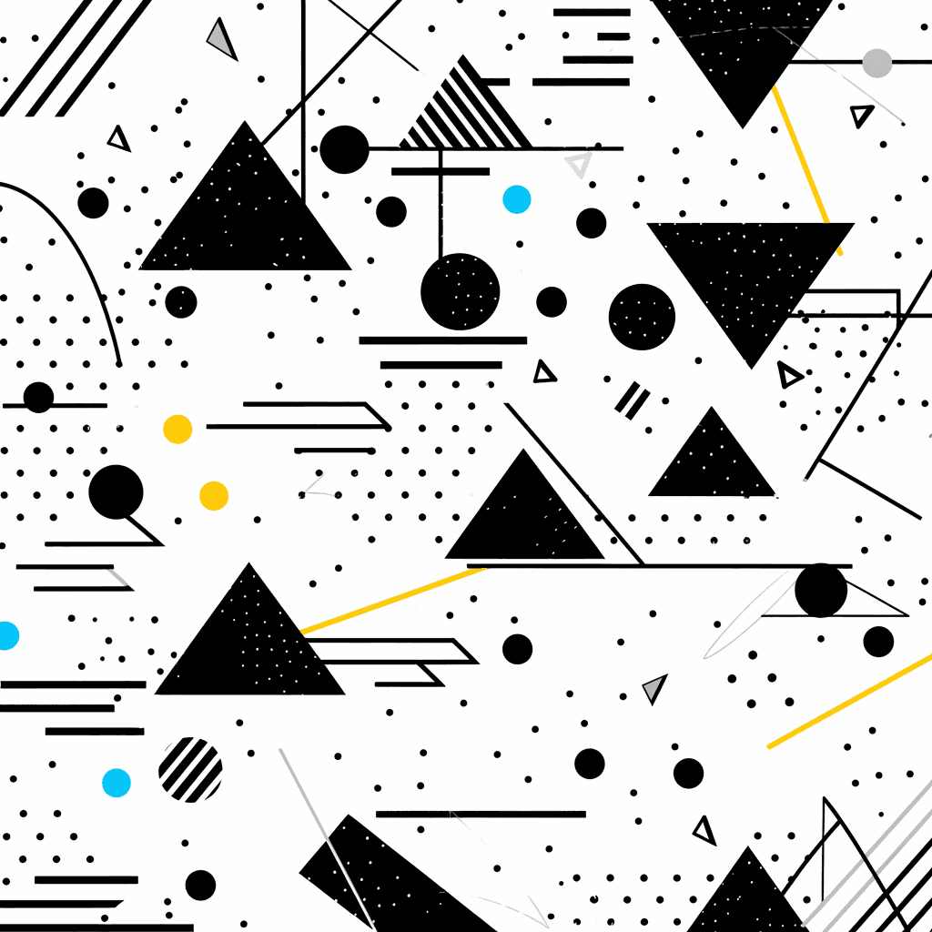 Geo 453 original repeating artwork