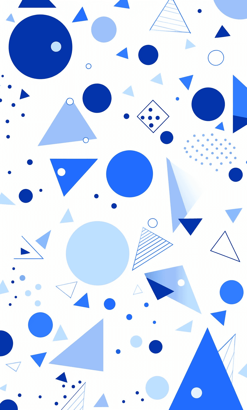 Geo Dawn original repeating artwork